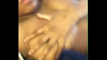 Preview 2 of Celebs Melissa Ponzio - black girl fondling her boobies