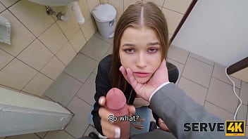 Preview 3 of Animal Porn Sex Com - SERVE4K. Because of the Toilet