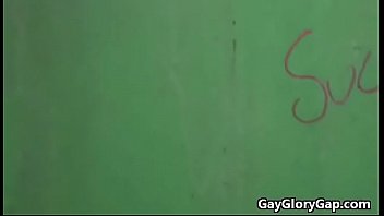 Preview 1 of Big Cuby - White Gay Twink Gives Handjob And Suck BBC 12