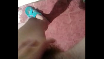 Preview 3 of Bokep Mom Sons Xx - I locked myself in the bathroom so that no one would come in and see me masturbating my hairy pussy - Girls fly orgasm