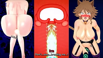 Preview 1 of Gthai 14 Fifty Shades Of Gay - Milliana keeps using a magic Fleshlight to fuck Erza