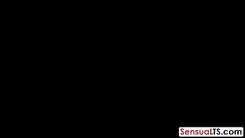 Preview 1 of Bdsm Ed - Mature blonde mistress BJ sexy shemale