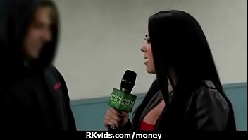 Preview 1 of Mom Douter Panis Son - Sexy teen nails her butt on hard dick for cash 13