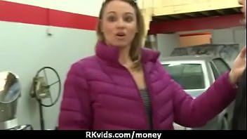Preview 2 of Pakistami Xnxx - Sexy teen nails her butt on hard dick for cash 28