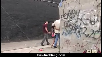 Preview 2 of Baglah Xnxx - Ebony Babe Sucks Group Of White Guys 23
