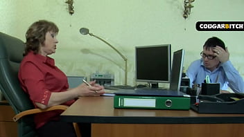 Preview 1 of Ofes Xx - Left his female boss with a full mouth of cum