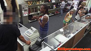 Preview 2 of Six Arbi Videos - Doggystyled pawnshop amateur sucks cock