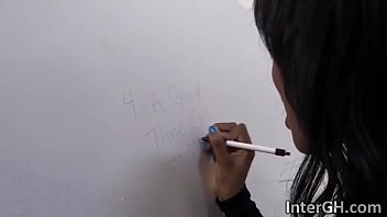 Preview 2 of Jav Porn Paste Pastry - Cali Sweets Blowing White Cock In Glory Hole