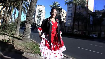 Preview 1 of Jav Free Camgirl Kate - Marta Sanz confesses about her true gipsy roots and makes true her dream of filming a porno