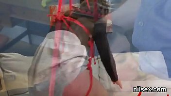 Preview 2 of Red Sofa Bed Xxx Video Hd - Foxy nympho is brought in ass hole asylum for awkward therapy