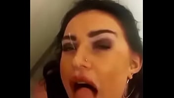 Preview 3 of Wrestler Ajlee Sex - cumshot on pregount girl -cumshot lesbian latina interracial pornstar creampie