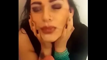 Preview 4 of Wrestler Ajlee Sex - cumshot on pregount girl -cumshot lesbian latina interracial pornstar creampie