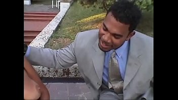 Preview 1 of One Time Dhoka - Two white bitches picked up by black stallions