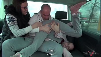 Preview 1 of Shigeo Tokuda Porn - Mea Melone &amp_ Wendy Moon found blonde babe on gas station and fuck all together
