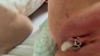 Preview 4 of Two Guys In - BlowJob and Fucking my Pussy and Cum inside plus your lovely CreamPie 3 Video compilations