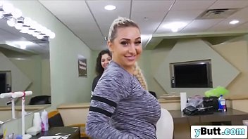 Preview 1 of Familytabu Com - Busty blonde gets black cock in pussy from behind