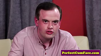 Preview 1 of Katie Holmes Porn Movies - Spex beauty loves the taste of hot jizz