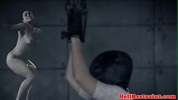 Preview 1 of Ek Ladki 5 Ladke - Tattooed bdsm sub dominated with clamps