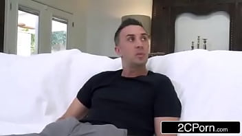 Preview 1 of 3xxx Fucking Cring 3gpcom - Stepsister Caught Arousing Her Stepbro&rsquo_s Best Friend Leads to an Anal Threesome