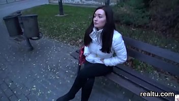 Preview 3 of Brother Waif Xxx - Exquisite czech teen is tempted in the mall and drilled in pov