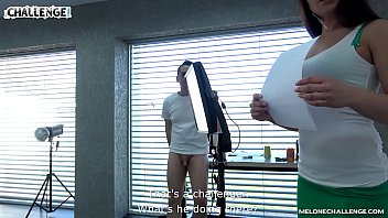 Preview 1 of Personal Yoga Sex Trainer - Melonechallenge Just taste the cock &amp_ thats all failed dude gets from Wendy Moon