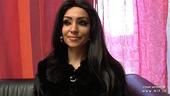 Preview 1 of Sonashi Sinka Sex - Casting couch of a hairy french slut assfucked gaped double penetrated n facial