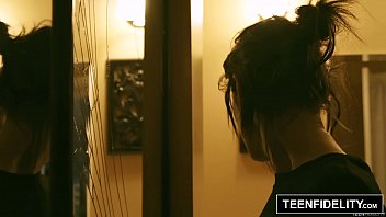 Preview 1 of Indy Baby - TEENFIDELITY Goth Slut Ivy Aura Creampied