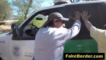 Preview 1 of Chupke Chupke Sex Xxx Sex Sex - Blonde chick sucks border guard cock and bangs