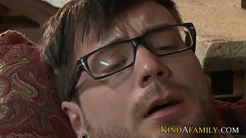 Preview 2 of Rajxxxvedo - KindAFamily step mom and give blowjob to stepson