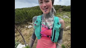 Preview 1 of Neked Video - I made a sextape for you - up on the top of the mountain ️