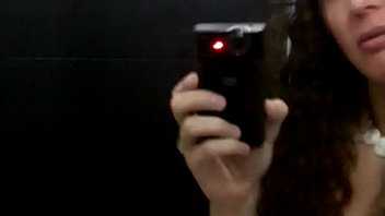 Preview 3 of Mistress Lick Pussy - Nikki Ladyboys Mirror selfie Video