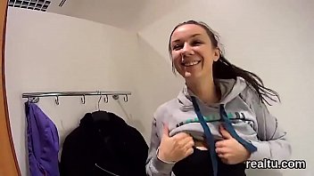 Preview 1 of Swastik Mukhapdhya Blue Film - Exceptional czech chick is tempted in the shopping centre and shagged in pov