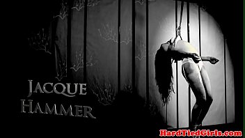 Preview 1 of Www 5x Be 26 - Bound bdsm sub dominated with vibrator