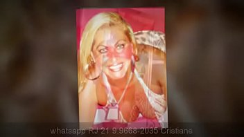 Preview 1 of Dog Sex Hot Grils - Cristiane Travesti / Shemale blond latina Adoro Homens Passivos 21 99668-2035