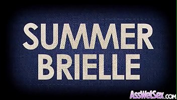Preview 1 of Mus Bilen Swedish - Bug Butt Girl (Summer Brielle) Get Oiled And Hard Deep Anal Banged vid-29