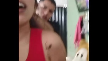 Preview 2 of Teen Liebesschaukel - Fucking my babysitter while she is on a live broadcast