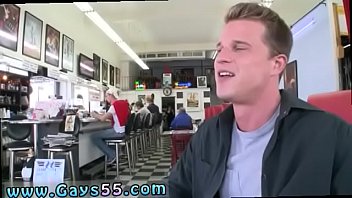 Preview 1 of Cuckold Samantha Sin - Men face fucking public gay Dinner Head