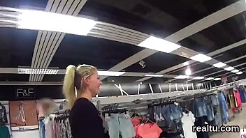 Preview 4 of All India Video - Attractive czech kitten is tempted in the mall and reamed in pov