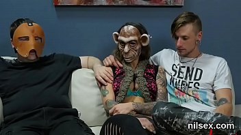 Preview 1 of Virgin Free Sex New Zealand - Unusual teen was taken in asshole asylum for uninhibited treatment