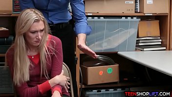 Preview 3 of Coffee Will - Stepdaughter fucks for her shoplifting stepmoms freedom