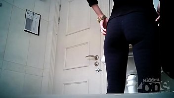 Preview 1 of Japanies Boy Forcing His Mom - Spying on the pissing beauty