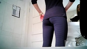 Preview 4 of Japanies Boy Forcing His Mom - Spying on the pissing beauty