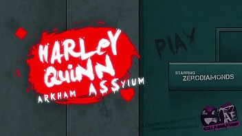 Preview 1 of Sybill Fucks Candy With Strap On - Arkham ASSylum (white male)