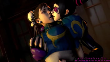 Preview 2 of Crezh Lover - Juri Han vs Chun Li  - lesbian