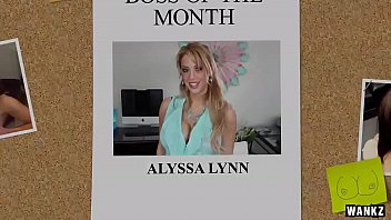 Preview 1 of Boy Gay X Video - WANKZ- Stud Shows Alyssa Lynn Who the Boss Is