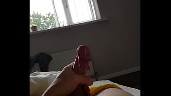 Preview 2 of Street Girl Paid - Hot guy handjob and wank ends in giant cumshot