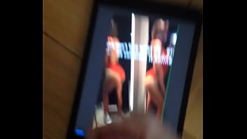 Preview 3 of Seachwomen Caned - Cum tribute for sexy teen girl with big ass