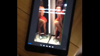 Preview 1 of Seachwomen Caned - Cum tribute for sexy teen girl with big ass