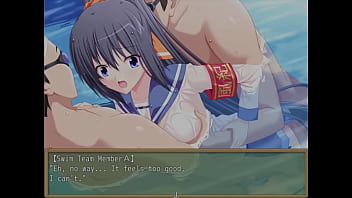 Preview 4 of Siksa Jepan - Swimming Pool Defeat 1 - &quot_Ryorin Academy - The Targetted Disciplinary Officer Aoi Nanami&quot_