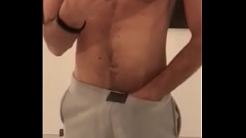 Preview 2 of Dad Forced Teenn - Latin boy stripping and playing with cock in bathroom